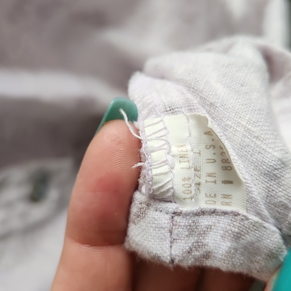 Linen Shepherd's dress - Picture 7 of 12